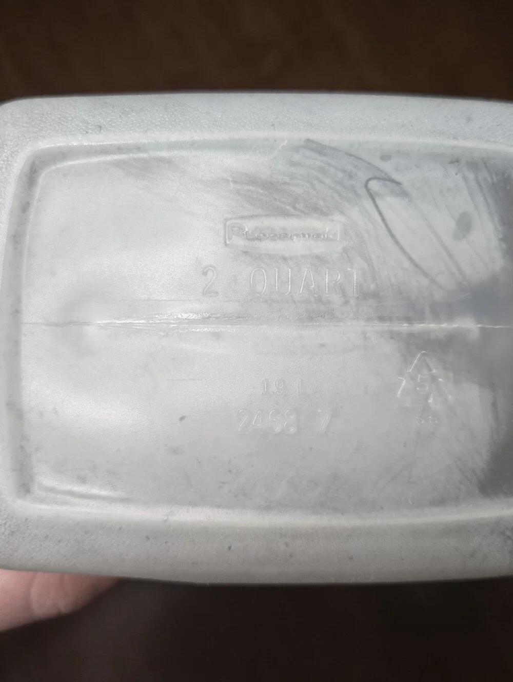 Vtg Rubbermaid Servin' Saver Plastic Dispenser Set 1/2/4 qt Clear Flip Top Lids